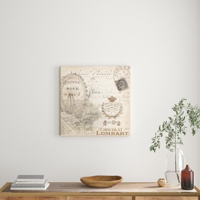 'Revenge Script II' by Tre Sorelle Studios Vintage Advertisement on Wrapped Canvas East Urban Home Size: 60.96cm H x 60.96cm W on Productcaster.