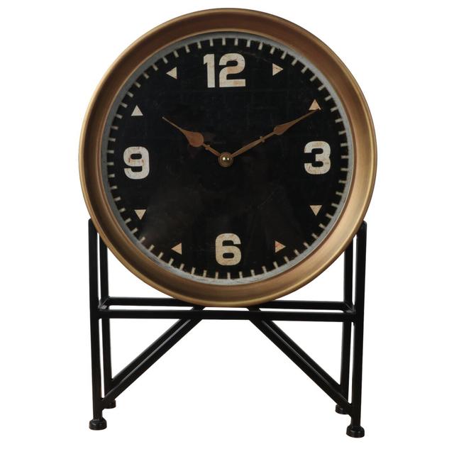 Analoge Uhr in Gold LoftDesigns on Productcaster.