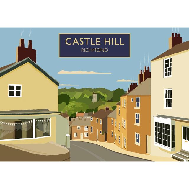 Castle Hill Richmond by Richard O'Neil - Print East Urban Home Size: 40 cm H x 50 cm W x 1 cm D, Format: No Frame on Productcaster.