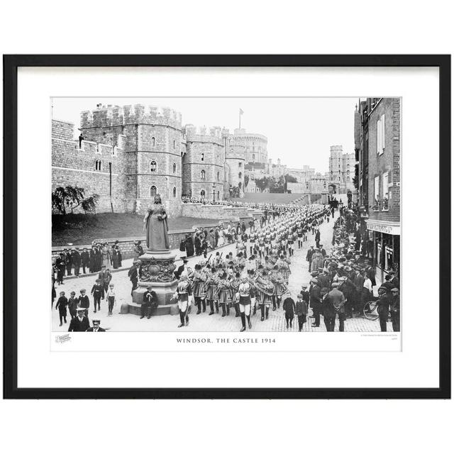 Windsor, The Castle 1914 by Francis Frith - Single Picture Frame Print The Francis Frith Collection Size: 60cm H x 80cm W x 2.3cm D on Productcaster.