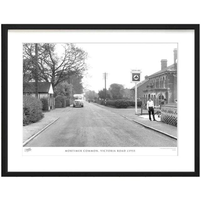 'Mortimer Common, Victoria Road C1955' by Francis Frith - Picture Frame Photograph Print on Paper The Francis Frith Collection Size: 60cm H x 80cm W x on Productcaster.