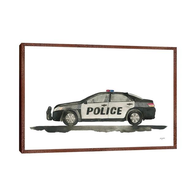 Police Car 1PC6 Williston Forge Format: Wood Framed, Size: 40" H x 26" W on Productcaster.