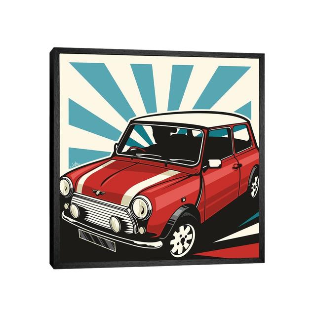 Mini Cooper III by James Lee - Print on Canvas Corrigan Studio Format: Black Framed, Size: 45.72cm H x 45.72cm W x 3.81cm D on Productcaster.