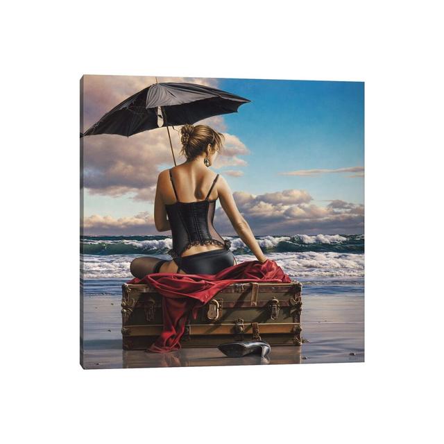 On The Edge Of The World by Paul Kelley - Print on Canvas Ebern Designs Format: Wrapped Canvas, Size: 45.72cm H x 45.72cm W x 3.81cm D on Productcaster.