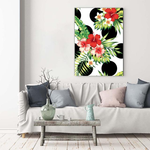 Hawaii-Muster - Kunstdrucke auf Leinwand - Wrapped Canvas Sansibar Home on Productcaster.