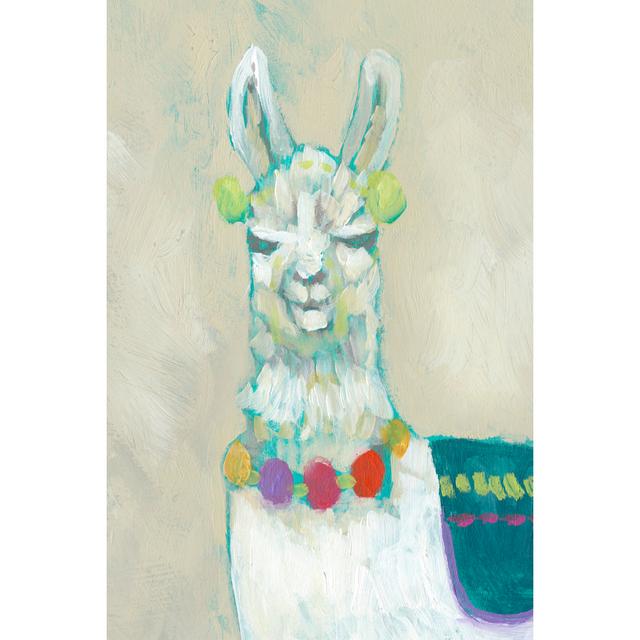 Llama Fun II - Wrapped Canvas Art Prints Latitude Vive Size: 91cm H x 61cm W on Productcaster.