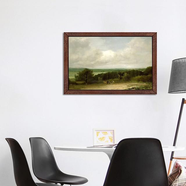 Wooded Landscape with a Ploughman by John Constable - Photograph Print on Canvas East Urban Home Size: 66.04cm H x 101.6cm W x 3.81cm D, Frame Option: on Productcaster.