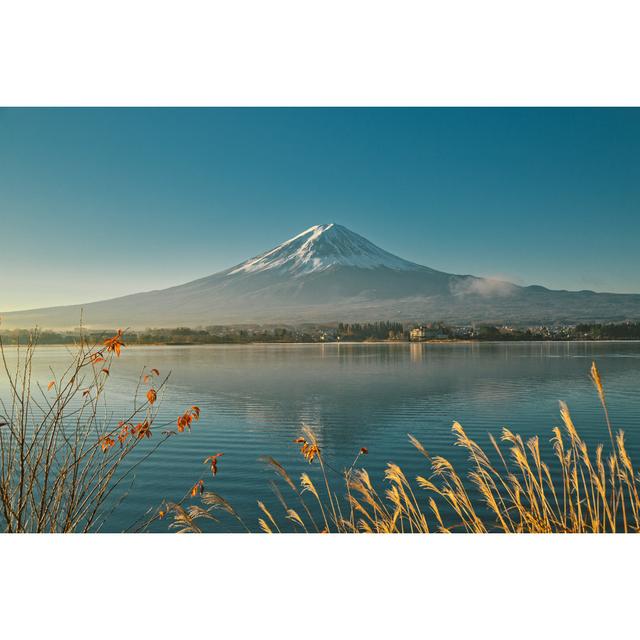 Mount Fuji And Lake Kawaguchi by Espiegle - No Frame Art Prints on Canvas Alpen Home Size: 30cm H x 46cm W on Productcaster.