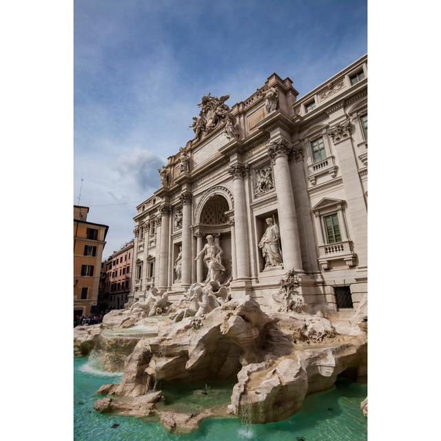 Trevi Fountain in Rome, Italy by Boggy22 - Wrapped Canvas Photograph Ebern Designs Size: 46cm H x 30cm W x 3.8cm D on Productcaster.