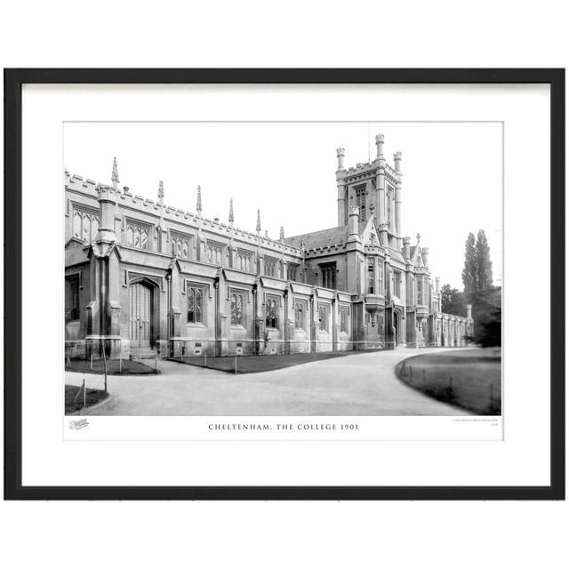 Cheltenham, The College 1901 by Francis Frith - Single Picture Frame Print The Francis Frith Collection Size: 28cm H x 36cm W x 2.3cm D on Productcaster.