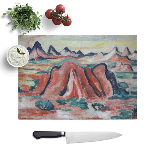 New Mexico by Marsden Hartley Chopping Board East Urban Home Size: 0.4cm H x 20cm W x 28.5cm L on Productcaster.