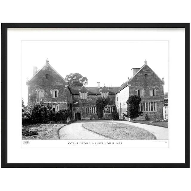 'Cothelstone, Manor House 1888' - Picture Frame Photograph Print on Paper The Francis Frith Collection Size: 28cm H x 36cm W x 2.3cm D on Productcaster.