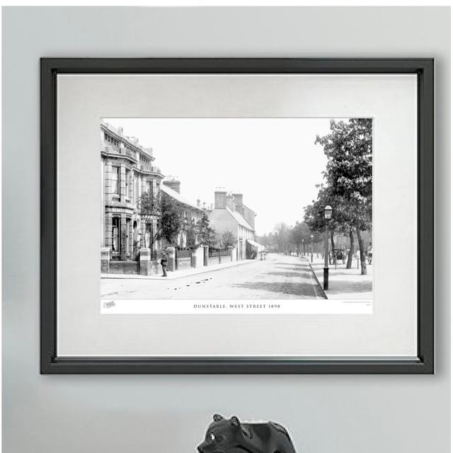 Dunstable, West Street 1898 - Single Picture Frame Print The Francis Frith Collection Size: 40cm H X 50cm W x 2cm D on Productcaster.