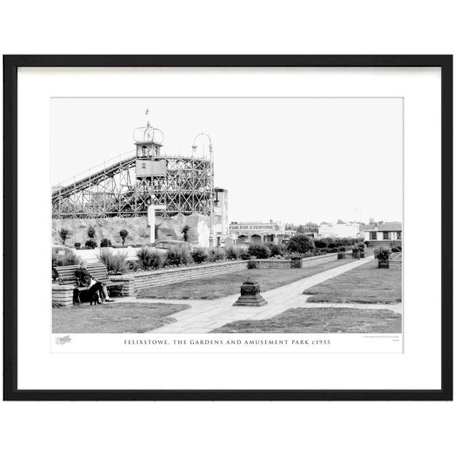 'Felixstowe, the Gardens and Amusement Park C1955' by Francis Frith - Picture Frame Photograph Print on Paper The Francis Frith Collection Size: 60cm on Productcaster.