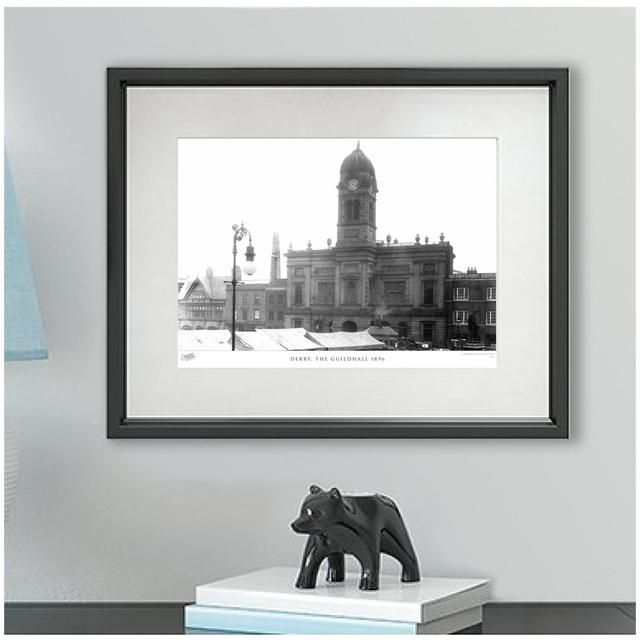 Derby, The Guildhall 1896 - Single Picture Frame Print The Francis Frith Collection Size: 60cm H x 80cm W x 2.3cm D on Productcaster.