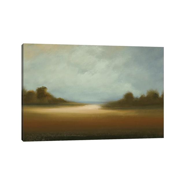 Peaceful Vista by Lisa Ridgers - Wrapped Canvas Painting ClassicLiving Size: 45.72cm H x 66.04cm W x 1.905cm D on Productcaster.