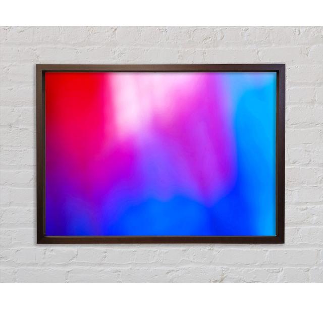 Colour Melt - Single Picture Frame Art Prints on Canvas Bright Star Size: 59.7cm H x 84.1cm W on Productcaster.