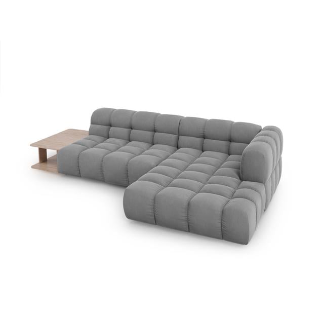 Ecksofa Bayleigh Brayden Studio Ausrichtung: Rechts ausgerichtet, Polsterfarbe: Grau on Productcaster.