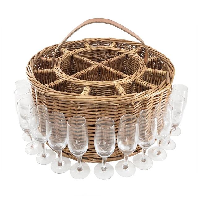 Wicker Picnic Cooler August Grove on Productcaster.