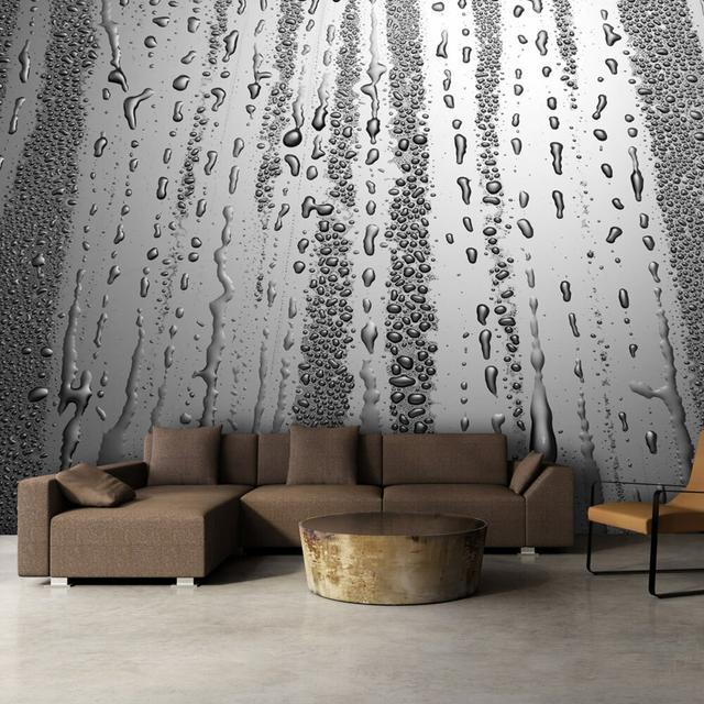 Summer Drizzle 2.10m x 300cm Wallpaper East Urban Home on Productcaster.