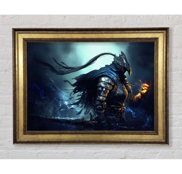 The Dark Warrior - Single Picture Frame Art Prints Bright Star Size: 84.1cm H x 142.2cm W x 8cm D on Productcaster.