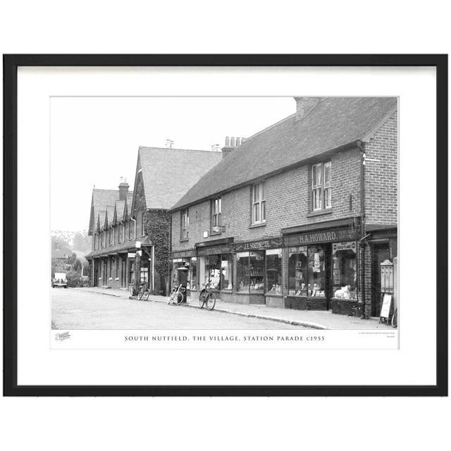 'South Nutfield, the Village, Station Parade C1955' by Francis Frith - Picture Frame Photograph Print on Paper The Francis Frith Collection Size: 60cm on Productcaster.