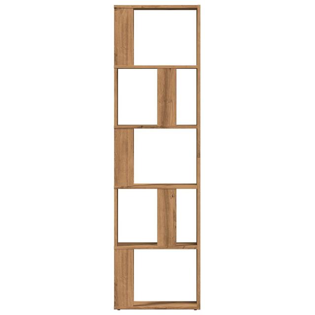 Bücherschrank Dowitcher 159 x 45 cm Alpen Home Farbe: Eiche on Productcaster.