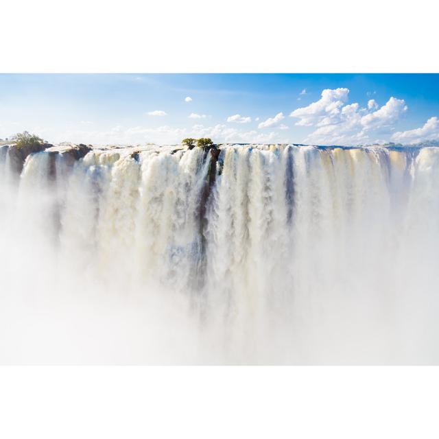 Victoria Falls From Zambia by Gfed - No Frame Art Prints on Canvas Alpen Home Size: 51cm H x 76cm W on Productcaster.