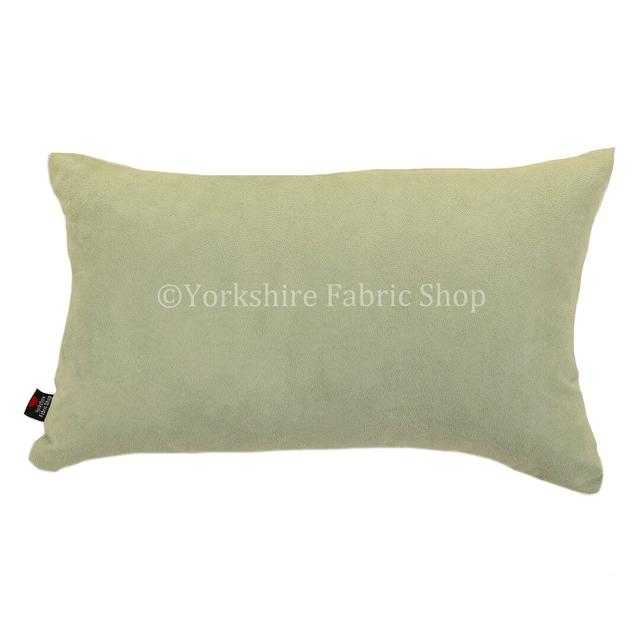 Grenada Cushion with Filling Yorkshire Fabric Shop Colour: Red on Productcaster.