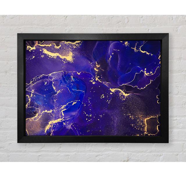 Royal Glitter Ivy Bronx Format: Black Framed Paper, Size: 84.1cm H x 118.9cm W x 3.4cm D on Productcaster.