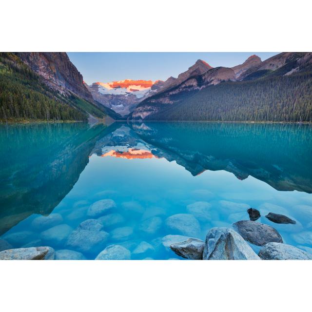 Lake Louise by Sara_winter - Print Alpen Home Size: 61cm H x 91cm W x 3.8cm D on Productcaster.