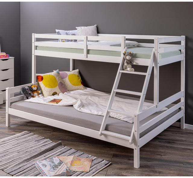 Rahma bunk bed - 90 x 200cm and 140 x 200cm Harriet Bee on Productcaster.