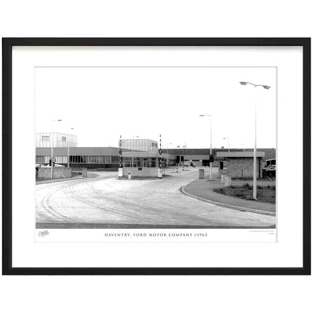 'Daventry, Ford Motor Company C1965' by Francis Frith - Picture Frame Photograph Print on Paper The Francis Frith Collection Size: 28cm H x 36cm W x 2 on Productcaster.