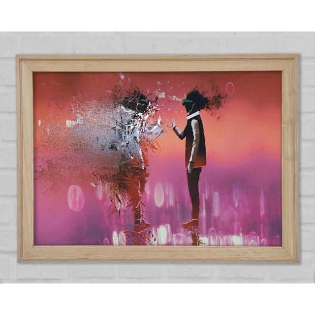 Evaporated Beings Of Time - Single Picture Frame Art Prints Ivy Bronx Size: 84.1cm H x 118.9cm W x 1.5cm D on Productcaster.