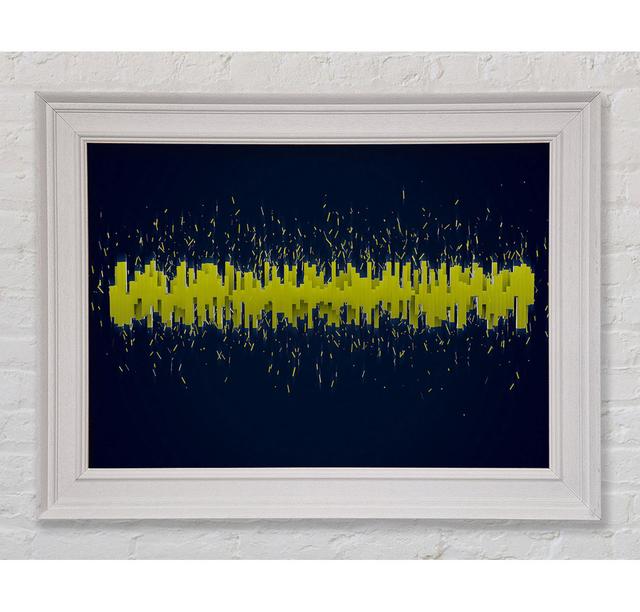 Equalizer Framed Print Bright Star Size: 29.7cm H x 42cm W x 8cm D on Productcaster.