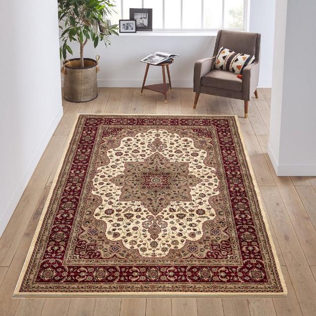 Gillett Brown/Beige Rug Ophelia & Co. Rug Size: Rectangle 240 x 320cm on Productcaster.