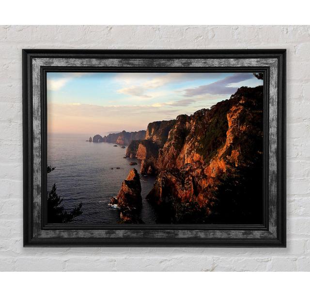 The Edge Of Heaven - Single Picture Frame Art Prints Bright Star Size: 59.7cm H x 84.1cm W x 8cm D on Productcaster.