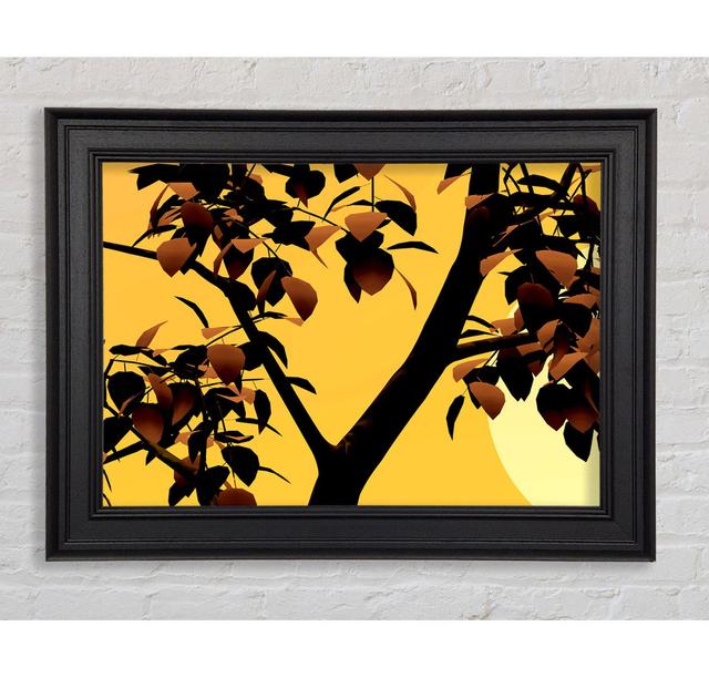 Branches In Sunlight Framed Print Rosalind Wheeler Size: 21cm H x 29.7cm W on Productcaster.