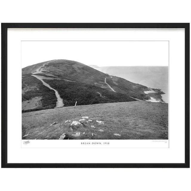 'Brean Down, 1918' Framed Print The Francis Frith Collection Size: 28cm H x 36cm W x 2.3cm D on Productcaster.