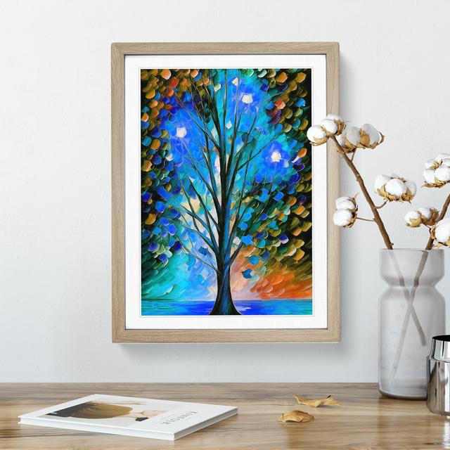 Portrait Of A Tree No.6 - Single Picture Frame Print ClassicLiving Size: 34cm H x 25cm W x 2cm D, Frame Colour: Oak Framed on Productcaster.