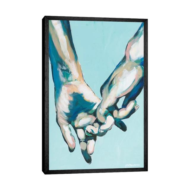 Simple Gesture of Love by Brenden Sanborn - Painting Print on Canvas 17 Stories Format: Black Framed Canvas, Size: 101.6cm H x 66.04cm W x 3.81cm D on Productcaster.