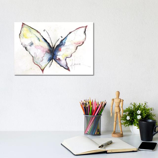 Mariposa II by - Print Brambly Cottage Size: 20.32cm H x 30.48cm W x 1.9cm D on Productcaster.