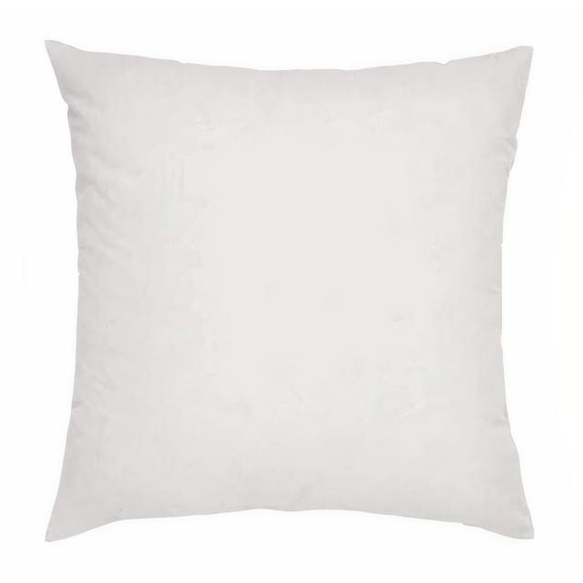 Belda Cushion Pad White Noise Size: 25.4cm H x 25.4cm W on Productcaster.