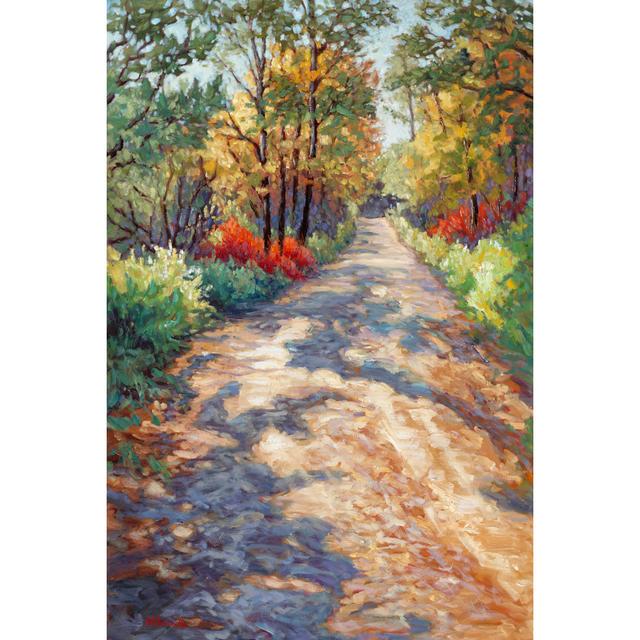 High Road by A. A. Pfannmuller - Wrapped Canvas Painting Rosalind Wheeler Size: 76cm H x 51cm W x 3.8cm D on Productcaster.