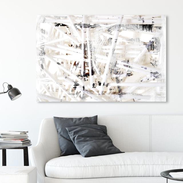 'Marcella' Graphic Art Print on Canvas East Urban Home Size: 61 cm H x 91.4 cm W on Productcaster.