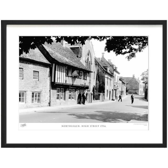 'Northleach, High Street 1956' by Francis Frith - Picture Frame Photograph Print on Paper The Francis Frith Collection Size: 40cm H x 50cm W x 2.3cm D on Productcaster.