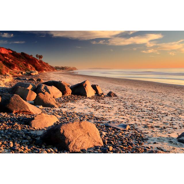 Sunset at South Carlsbad State Beach House of Hampton Size: 30cm H x 46cm W on Productcaster.