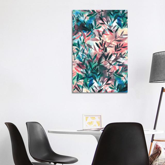 Changes Coral by Jacqueline Maldonado - Wrapped Canvas Print ClassicLiving Size: 101.6cm H x 66.04cm W x 3.81cm D on Productcaster.