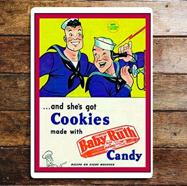 Baby Ruth Candy And She's Got Cookies Metal Sign East Urban Home on Productcaster.