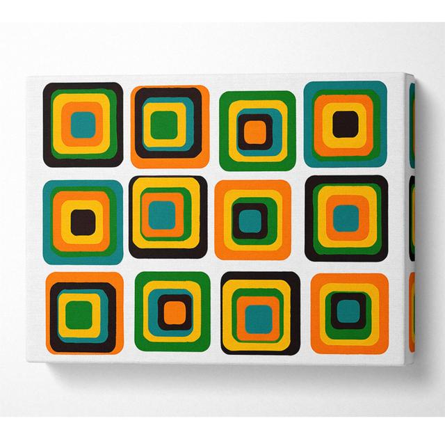 Blocks Of Colour - Print Fjørde & Co Size: 101.6cm H x 142.2cm W x 10cm D on Productcaster.